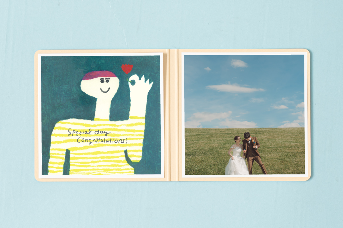 【波田佳子さんコラボ】手紙のように写真を贈るフォトギフト『Photo Letter』12