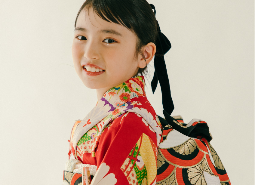 【大阪限定】七五三セットプラン｜通常68,200円→57,200円（スタジオ撮影限定5月末まで／衣装・髪飾り付き）